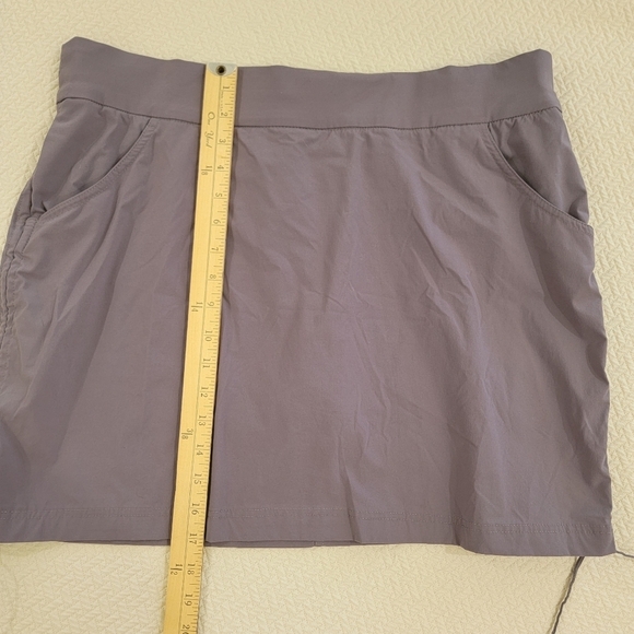 Columbia Gray Skirt with Drawstrings Built In Shorts Activewear Skort Size XL - Picture 4 of 15